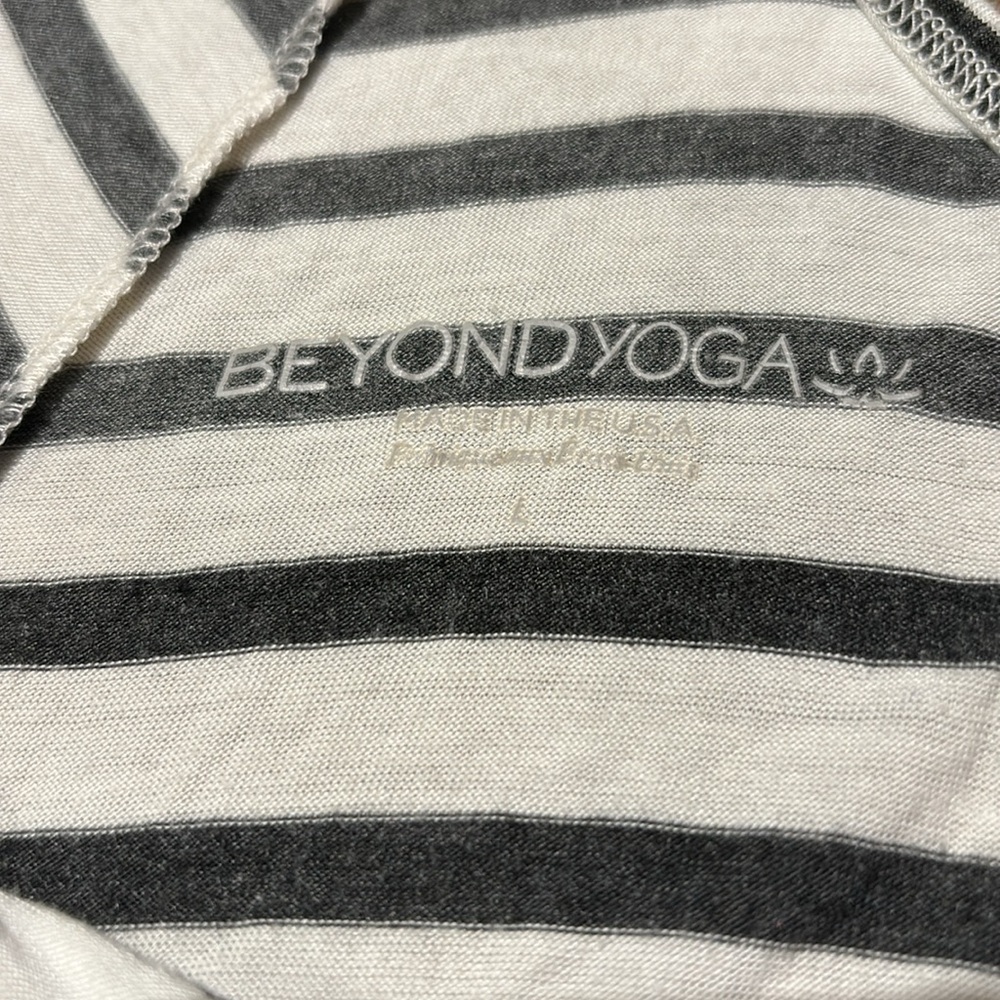 Beyond Yoga Maxi Racerback Chevron Dress - size L - Picture 7 of 7